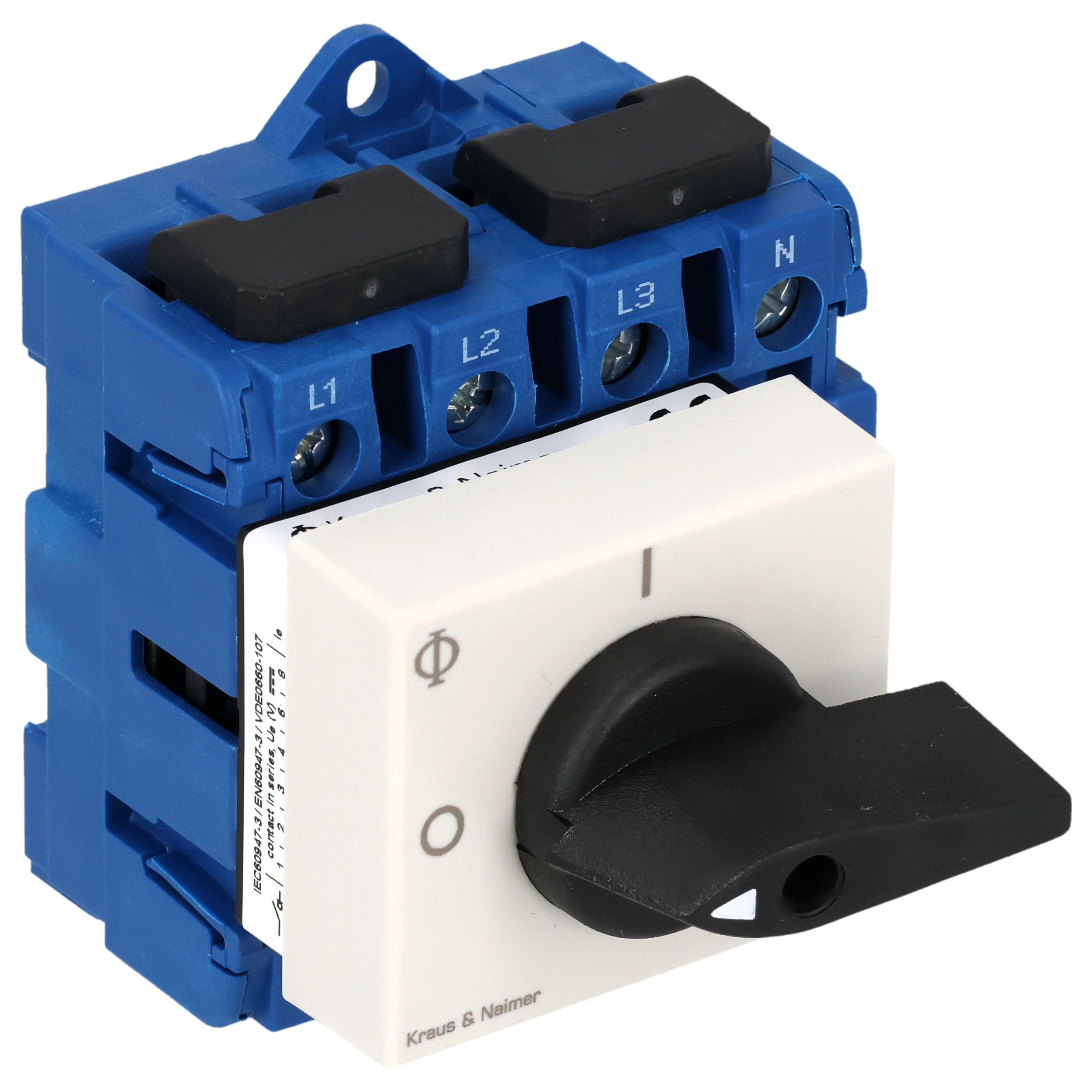 DC - Ausschalter; 4-polig; 0-I; Verteilereinbau/Reiheneinbau