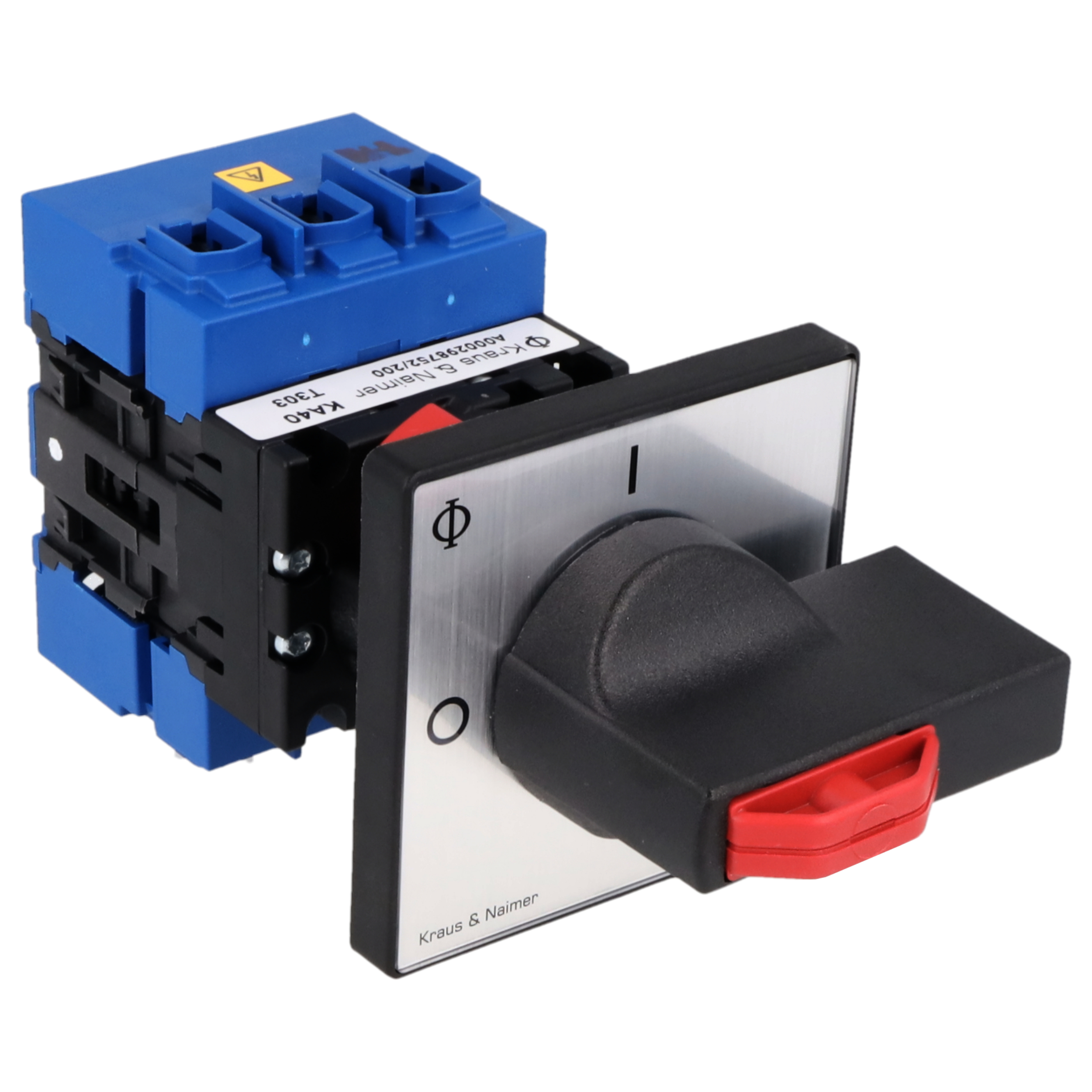 Main switch; ON/OFF switch; 3-pole; 0-I; single hole mounting; Padlock ...