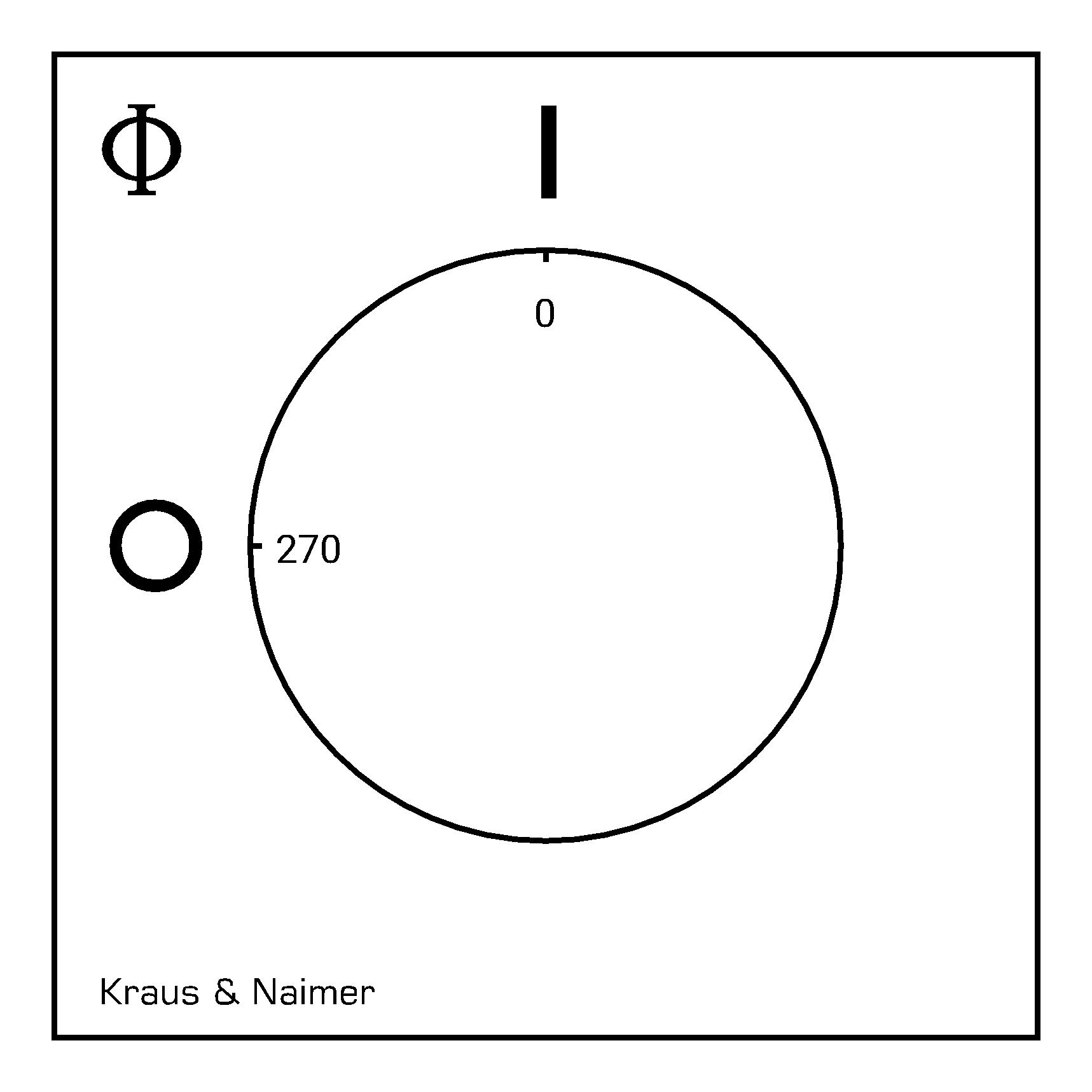 Hauptschalter; Ausschalter; 4-polig; 0-I; Verteilereinbau/Reiheneinbau; Sperrvorrichtung; Türkupplung