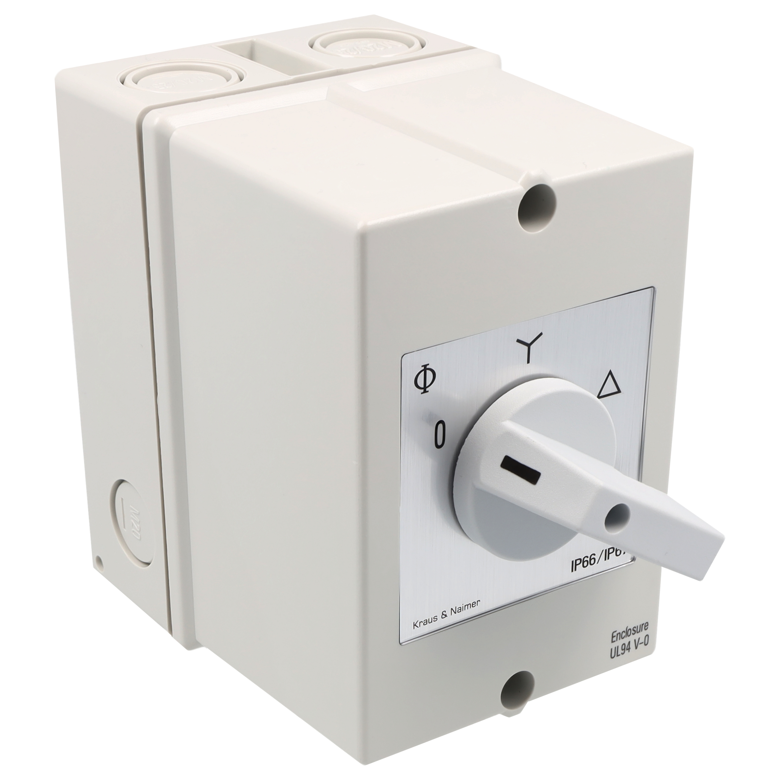 Star-delta switch; 0-Stern-Dreieck; Plastic housing