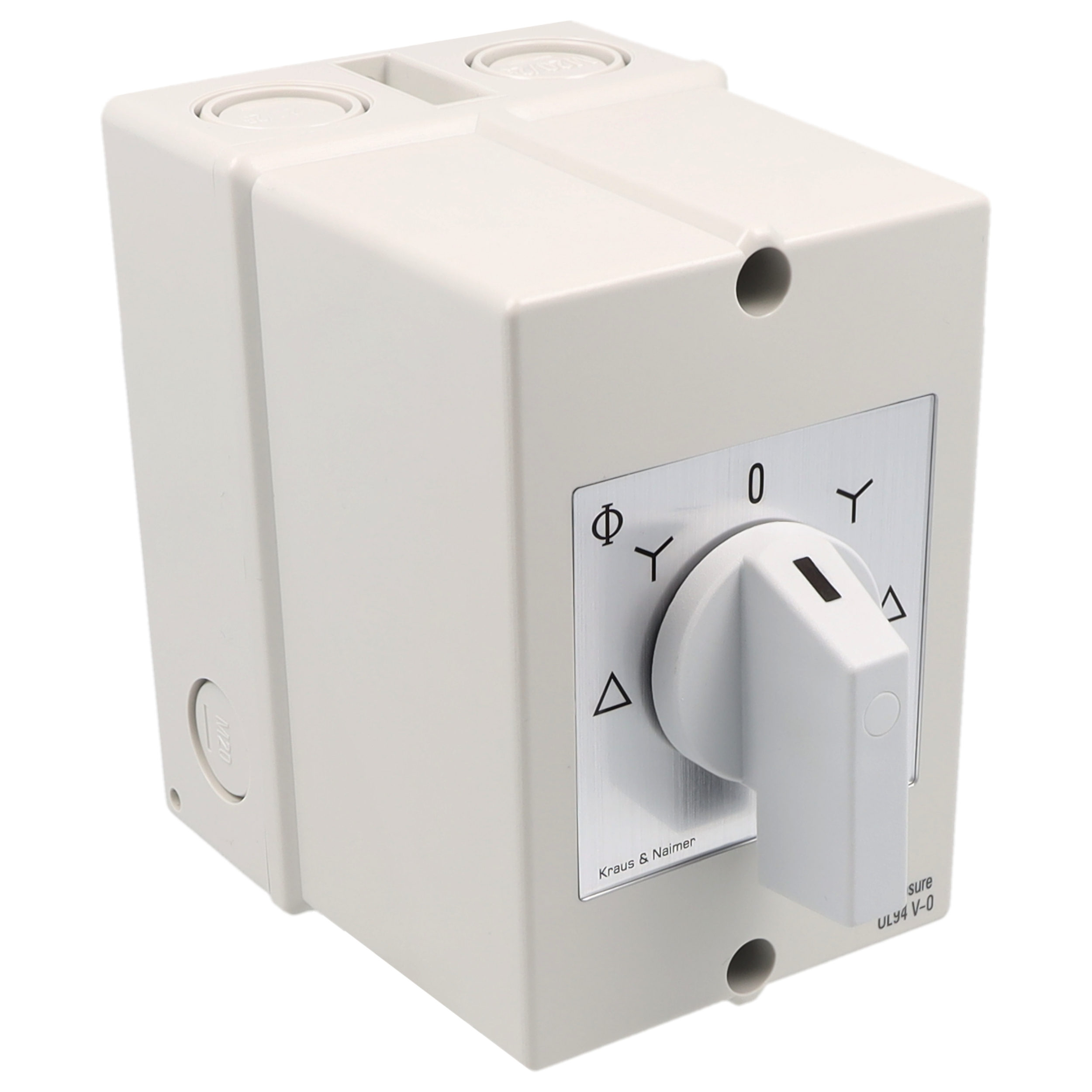 Star-delta switch; Plastic housing