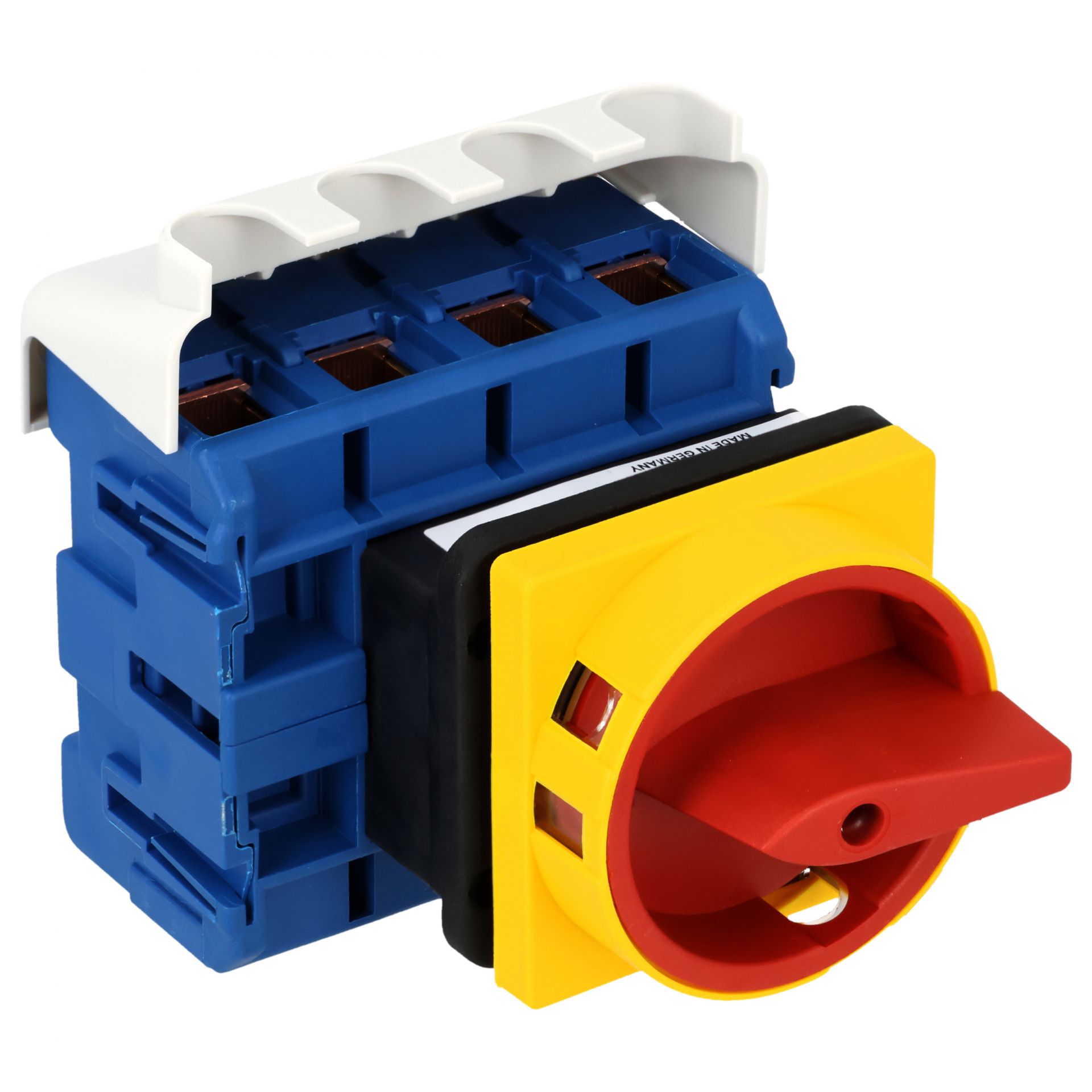 Main switch; ON/OFF switch; 4-pole; 0-I; Panel mounting 4-hole; Padlock ...