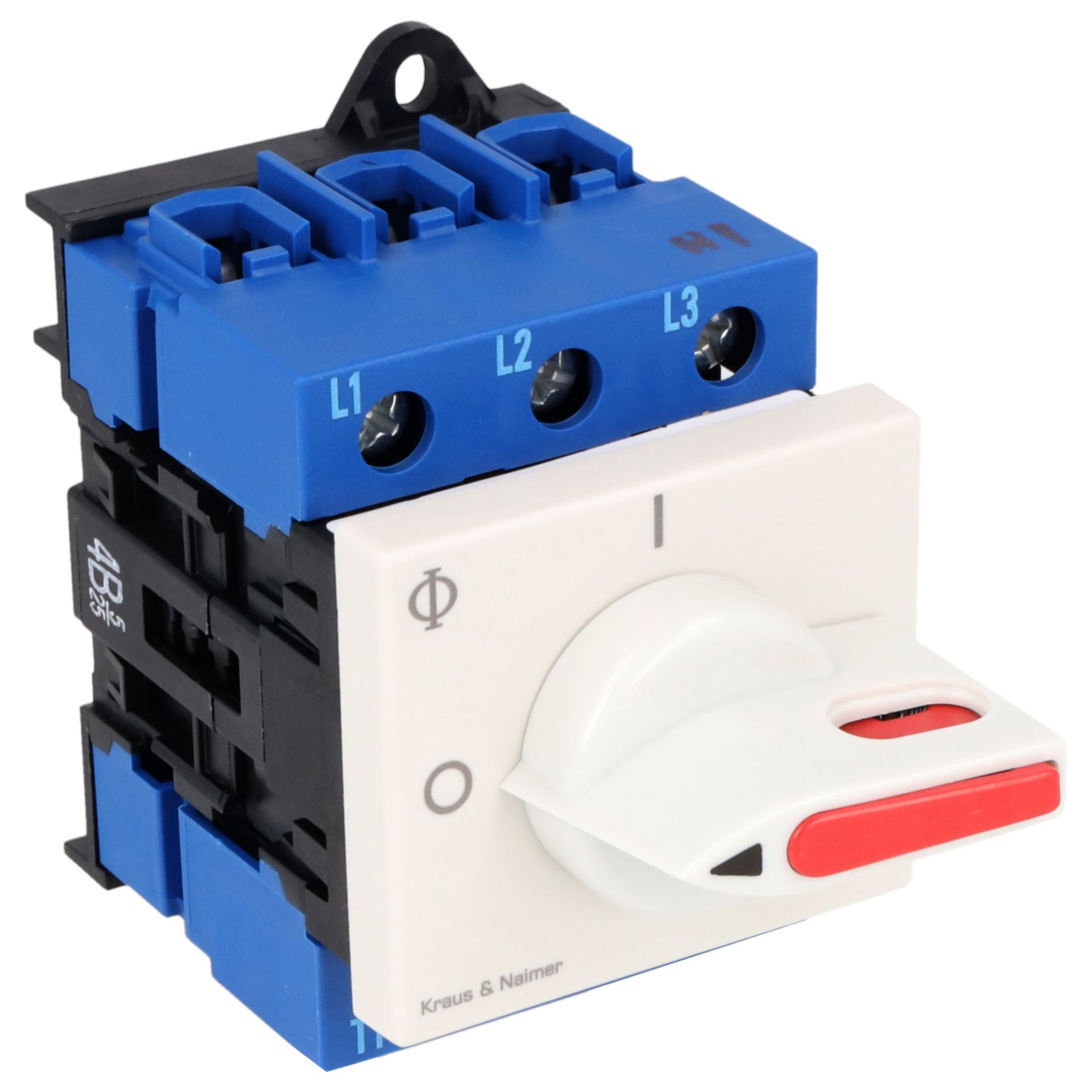 Main switch; ON/OFF switch; 3-pole; 0-I; Base mounting/DIN rail ...